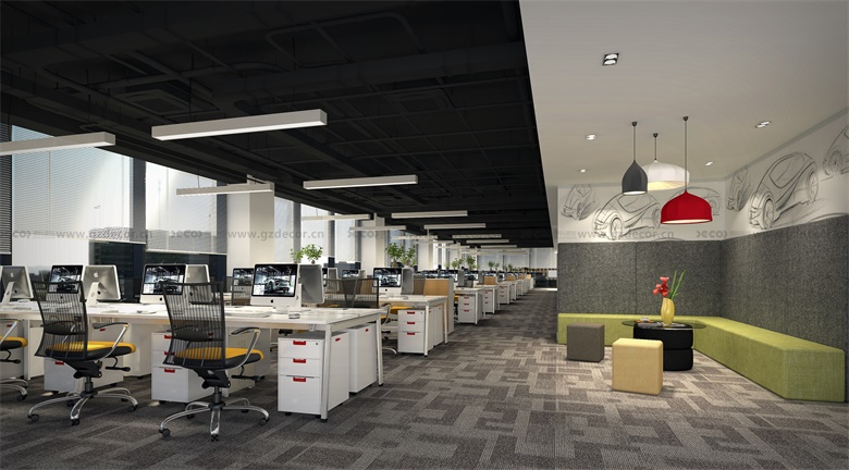 在寫字樓設(shè)計中，如何合理規(guī)劃員工餐廳和食堂的位置和布局？