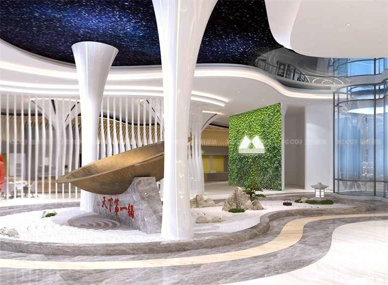 在企業(yè)展廳裝修設(shè)計中，如何運用品牌元素和視覺識別系統(tǒng)？