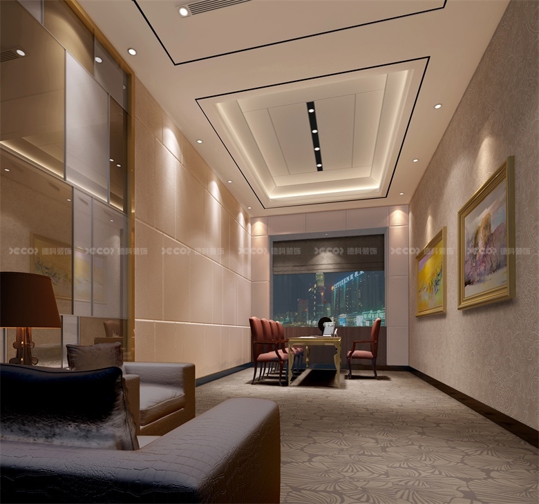 在企業(yè)展廳裝修設計中，如何合理運用材料和紋理？