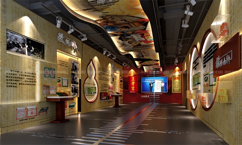 在企業(yè)展館裝修中，如何合理安排展示品的順序和布局？