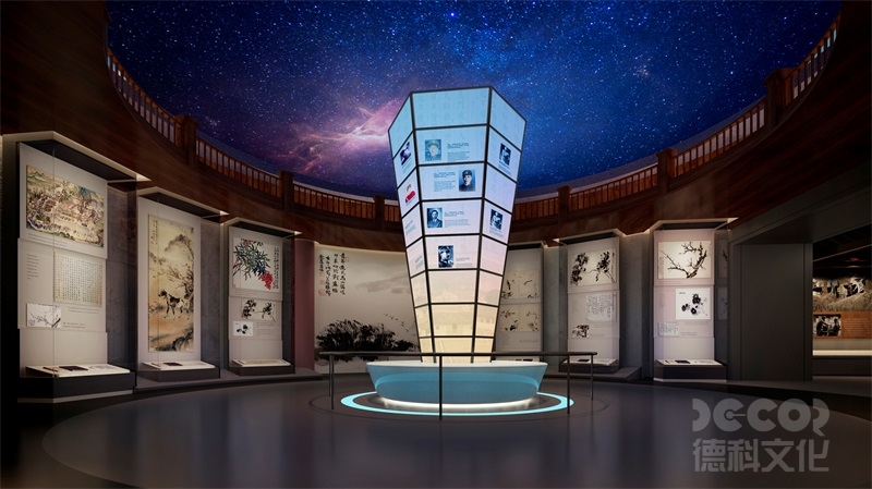 現(xiàn)代簡約企業(yè)展廳設(shè)計(jì)如何做到視覺上的層次感？