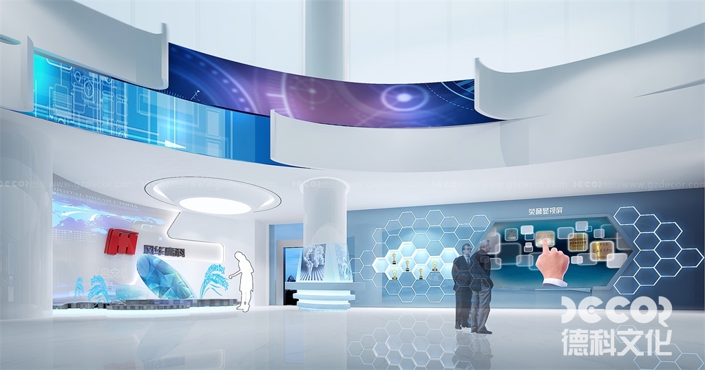 現(xiàn)代簡約企業(yè)展廳設(shè)計(jì)如何提升客戶的品牌認(rèn)知度？